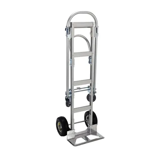 Vestil ALUM-CONV-B Aluminum Convertible Hand Truck 20-1/2 in. W x 62-1/4 in. H