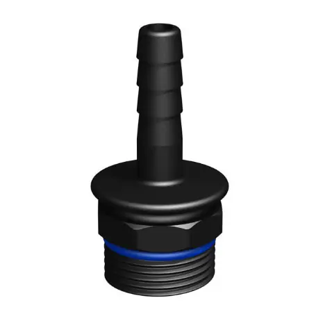 Easy Seal 1 in. Short Male BSP Thread x 3/4 in. Hose Barb Fitting