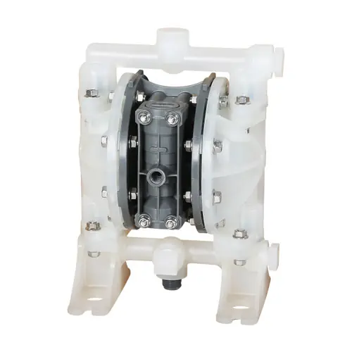 Liquidynamics 1/2 in. NPT Polypropylene Air Diaphragm Pump w/ Nitrile Rubber Diaphragms, Balls & Seats