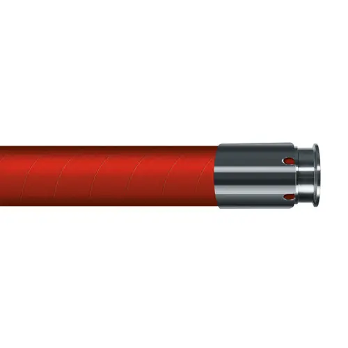 Kuriyama T422LH The Brewt 1 1/2 in. Liquid Suction and Discharge Brewery Hose w/ Tri-Clamp Ends