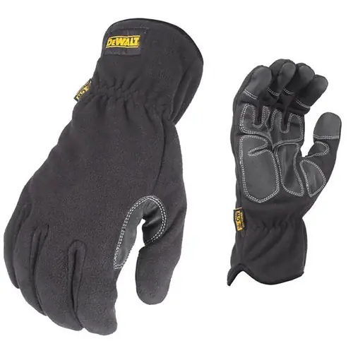 Dewalt DPG740 Series Fleece Mild Condition Cold Weather Work Gloves- Large, 1 Pair