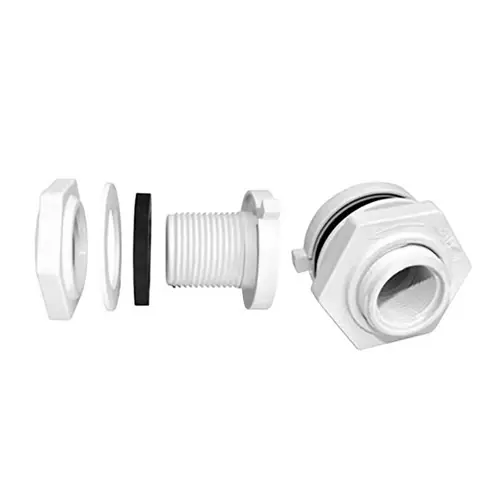 TerreMax Nylon Bulkhead Fittings, 1/2 in. Female NPT