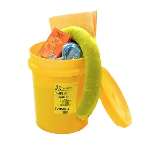 Spilfyter 205304 HazMat 5 Gallon Bucket Spill Kit