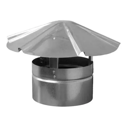 L.B. White 6 in. Dia. Rain Cap for Foreman 230 Oil ,230DF, 500 Oil, 500DF & 750DF