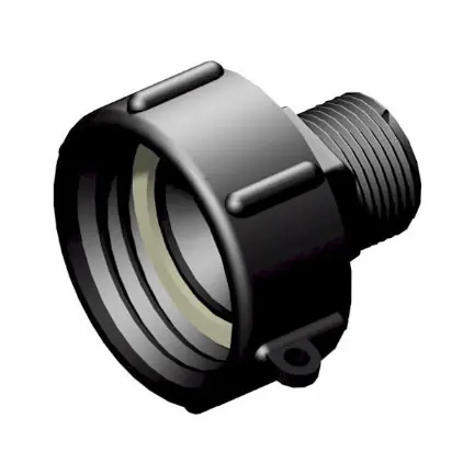 Easy Seal 1 in. Male BSP x S60X6 Female Buttress Thread Adapter