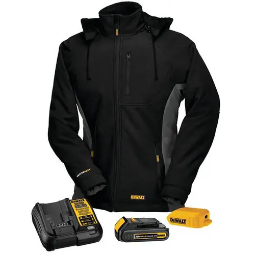 Dewalt DCHJ066 Series Women's Heated Soft Shell Coat w/Battery Kit