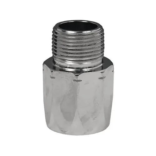 Dixon1 in. Permanent Pump Hose Couplings, Chrome Plated Brass
