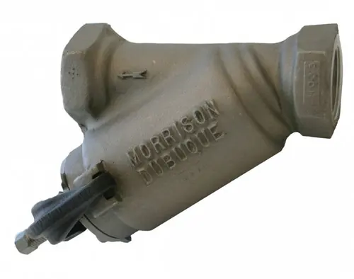 Morrison Bros. 285AL 3 in. Aluminum NPT Line Strainers - 6 to 100 Mesh