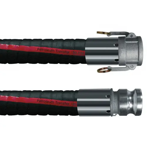 Gates Fuel Master™ 150SD 4 in. Transfer Hose Assemblies w/ Part C Female Coupler x Part E Male Adapter Ends