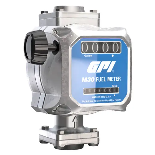 GPI M30-G6N 3/4 in. NPT Mechanical Fuel Meter- Gallons