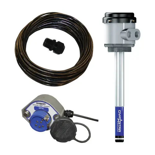Civacon AV5-1 Single Compartment Hard-Wire Aviation Kit, 5-Wire, Blue Optic Socket, 12 in. Sensor