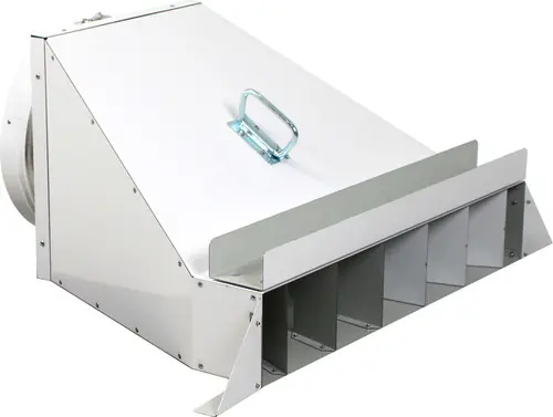 LB White 500-26350 End Diffuser for 12 in. Duct w/Quick Connect, Premier 80, 170 & 350DF