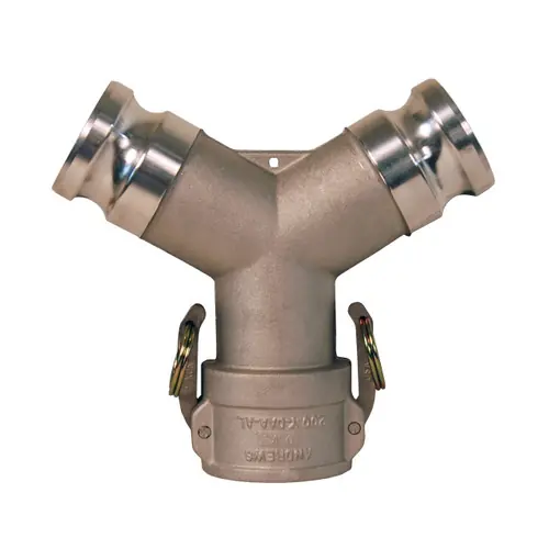 Dixon 2 in. Aluminum Cam & Groove Coupler x Adapter Wye