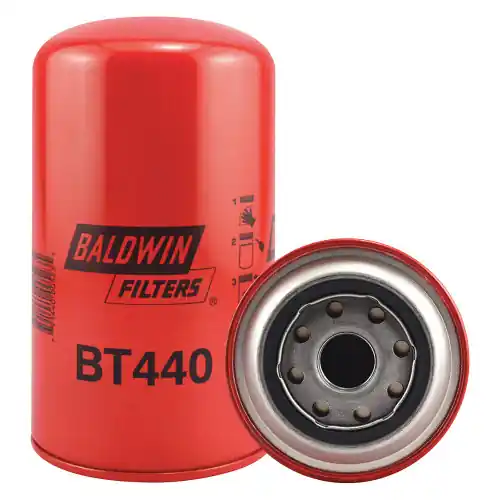 Baldwin Filters BT440 Spin-On Oil Filter, Full-Flow, 1 in. Thread, 23 Micron, Each