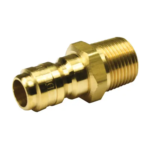 Dixon E-Series 1/4 in. NPTF Straight Through Male Threaded Plug, Box of 20