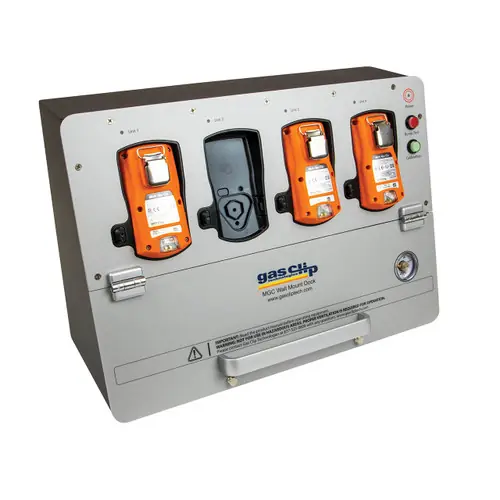 Gas Clip Technologies MGC Dock, Four Bay, Wall Mount