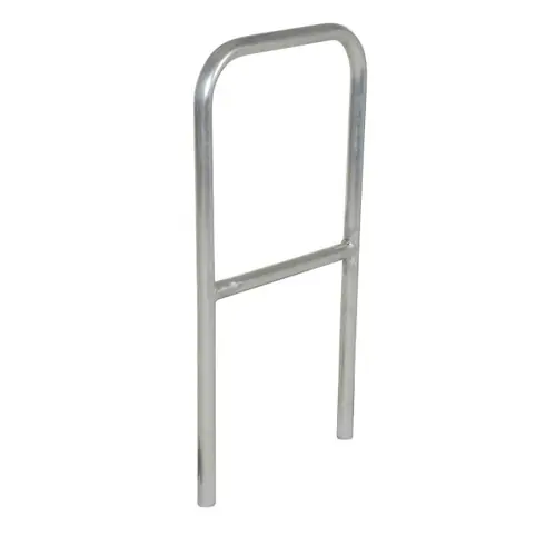 Vestil ADKR Aluminum Pipe Safety Railing, 21 in. Midrail Ht., 1-5/8 in. Dia.