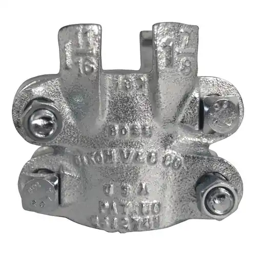 Dixon Boss® B39 Clamp 3 in. Hose ID Zinc Plated Iron 4 Bolt and 2 Finger