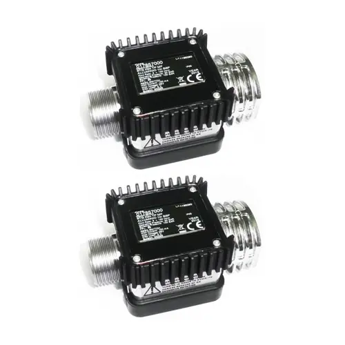 PIUSI Two (2) K24-A 1 in. NPT Inline Pulse Meters