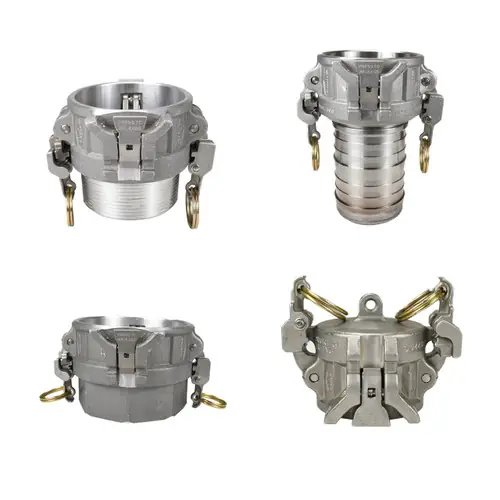 Dixon 4 in. 316 Stainless Steel Venting EZ Boss-Lock Cam & Groove Fittings