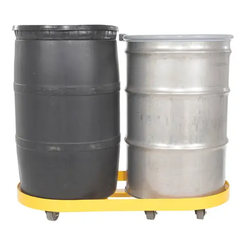 Vestil Double Drum Dolly w/Cast Iron Casters