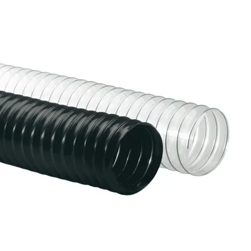 Flexaust Flexadux® PU (Flx-Thane® LD) Series 25 ft. Duct Hose (-65°F to 200°F) (Clear)