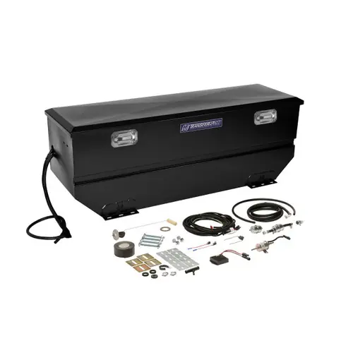 TransferFlow 40 Gallon In-Bed Auxiliary Fuel Tank & Tool Combo System w/TRAX 4