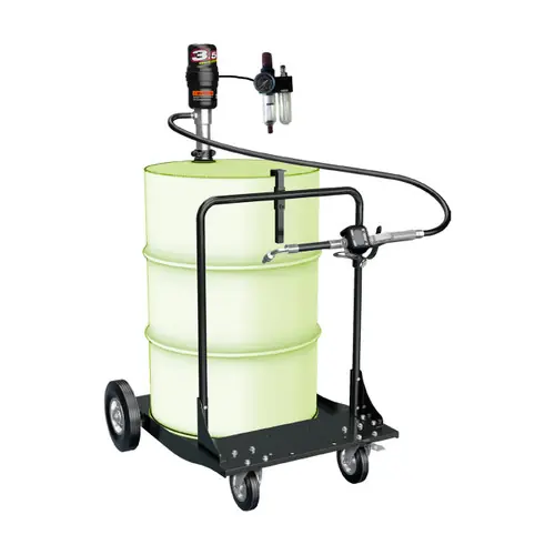 PIUSI P3.5:1 Oil Drum Kit Pro, Air Operated, 5.7 GPM