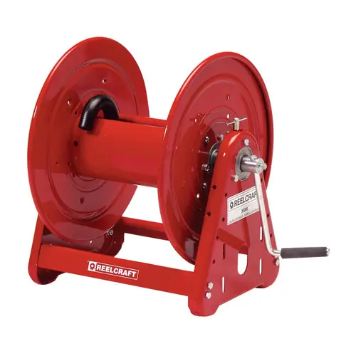 Reelcraft Series 30000 Heavy Duty Hand Crank Hose Reel - Reel Only - 1 in. x 100 ft.