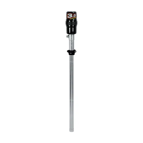 PIUSI P3.5:1 940 Air Powered Piston Oil Pump, 37 in. Suction Tube, 55 Gal. Drum, 5.7 GPM
