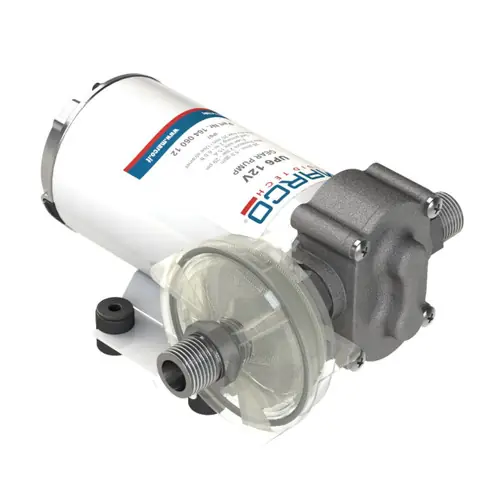 Marco® UP6 12V Diesel Transfer Bronze Gear Pump, 6.9 GPM, 1/2 in. NPT, 6.6 ft. Self-Priming