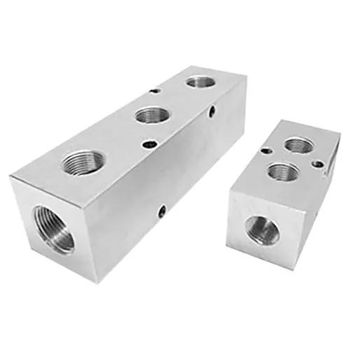 RapidAir 1 in. NPT Inlet Aluminum Manifold Blocks