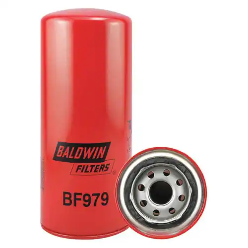 Baldwin Filters BF979 Primary Spin-On Fuel Filter, 1 in. Thread, 25 Micron, Each