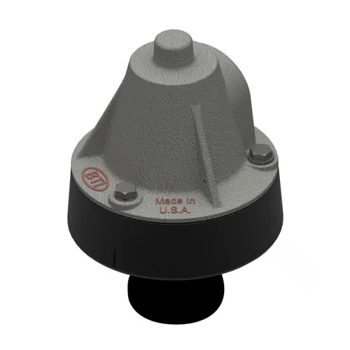 BTI BTAR-2650-15-T AccuSafe 2 in. Male Quick Coupler Aluminum Pressure Relief Valve, 15 PSI Non-Adjustable, White FDA Silicone Diaphragm, Tank