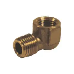 Dixon Brass 90° 1/8 in. FNPT x 1/8 in. MNPT Street Elbow