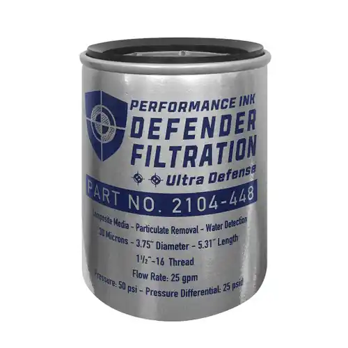 Performance Ink PI-2104-448 30 Micron Particulate Spin-On Fuel Dispenser Filter (400HS-30)
