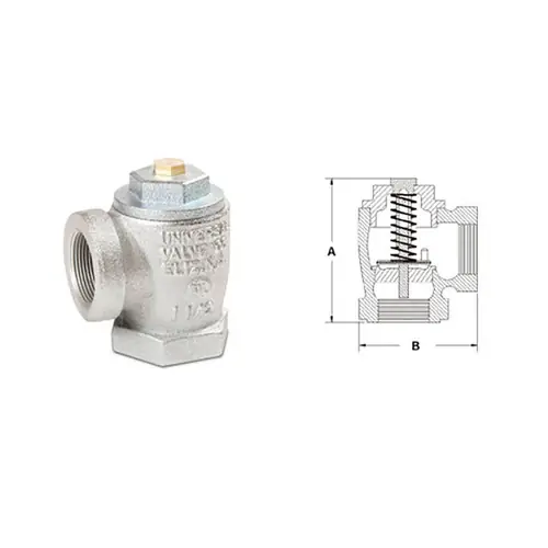 Universal Valve Model 403 Anti-Siphon Valve w/Pressure Relief For AGT