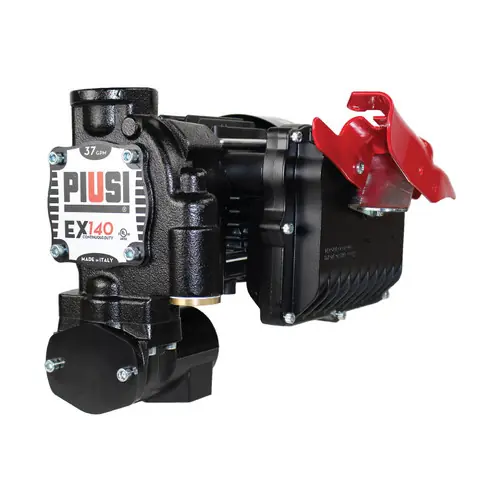 PIUSI EX140 Series Heavy Duty 120V AC Powered Transfer Pump - 37 GPM