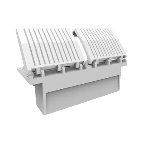 Snyder Industries NEVR-RUST™ TOOL-TAINER II-L® Plastic Truck Box, White, 71 in. L x 26.5 in. W x 26 in. H