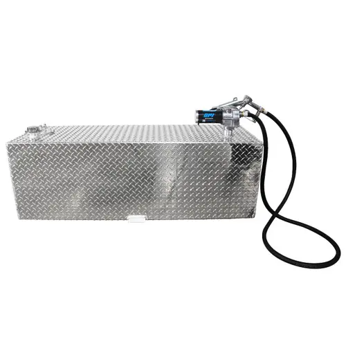91 Gallon Fuel Transfer Tank w/ GPI 15 GPM Pump (12V DC)