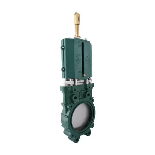 Metaltecnica 4 in. Cast Iron ANSI Flanged Gate Valve w/ Stainless Steel Knife - Stem Only