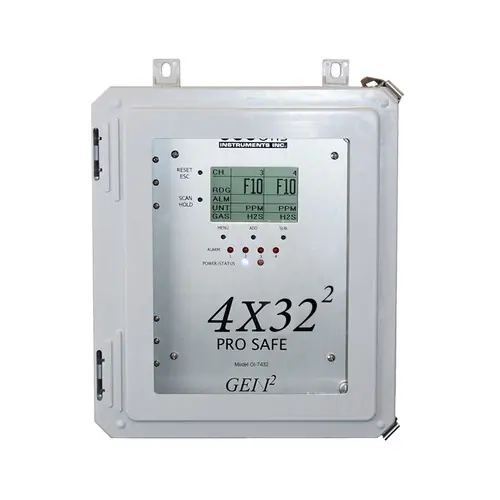 Otis Instruments OI-7432 Series Non-Explosion Proof Wired Modbus Monitor, 32 Channel