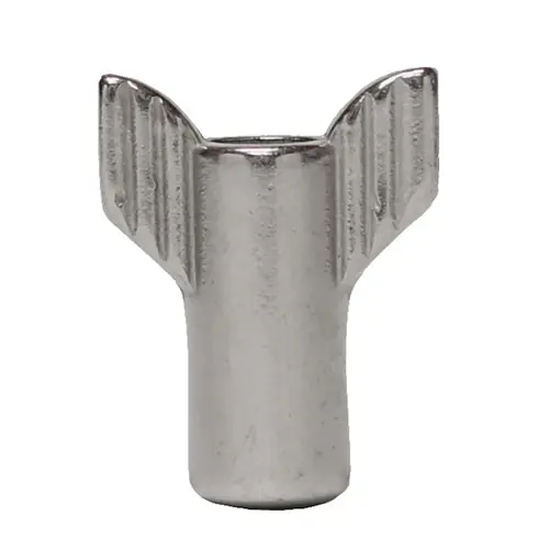 JME Serrated Wing Nut, 304 Stainless