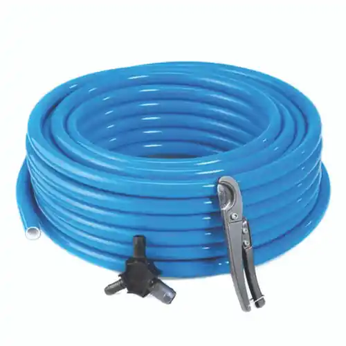MaxLine® Semi-Flexible Compressed Air Tubing, 300 Ft. L, Blue