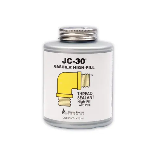 Gasoila JC-30® High-Fill w/ PTFE Thread Sealant, 1 Pint Brush-Top Can