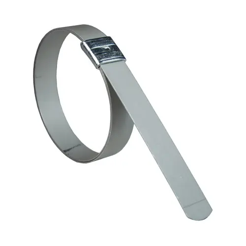 Bandit JR Smooth ID 3/4 in. Wide Galvanized Steel Preformed Clamps