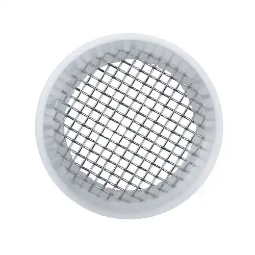 DSO Fluid 1 1/2 in. Sanitary Silicone Tri Clamp Screen Gasket - 80 Mesh