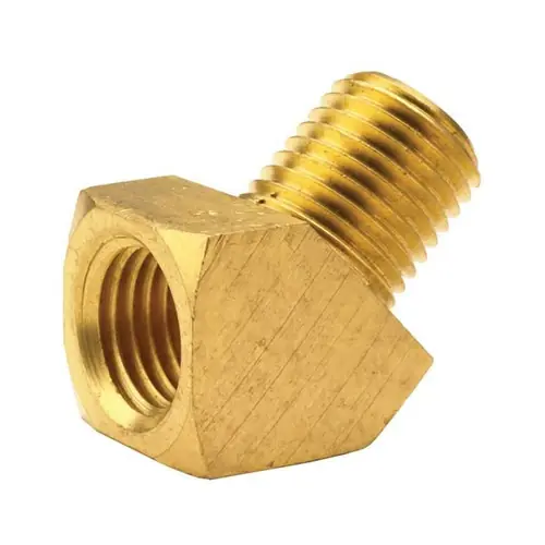 Dixon Extruded Brass Male NPT x Female NPT 45° Street Elbow Fittings