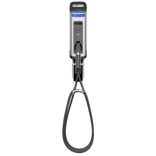 Gilbarco Amps2Go Series 6 Smart 7.2 kW Level 2 Wall Mount EV Charging Station, Single Port w/ J1772 Connector