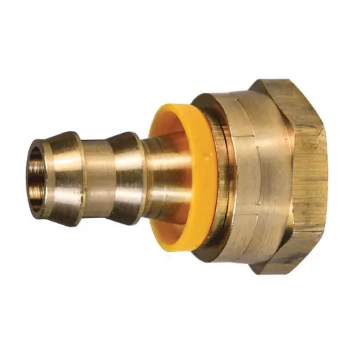 Dixon Brass Female Push-On Garden Hose Barb Fittings